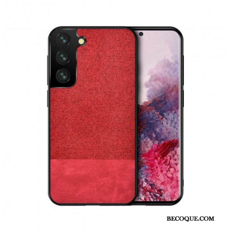 Kuori Samsung Galaxy S21 Plus 5G Bi-tekstuurinen Keinonahka