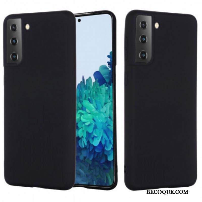 Kuori Samsung Galaxy S21 Plus 5G Nestemäinen Silikonisuunnittelu