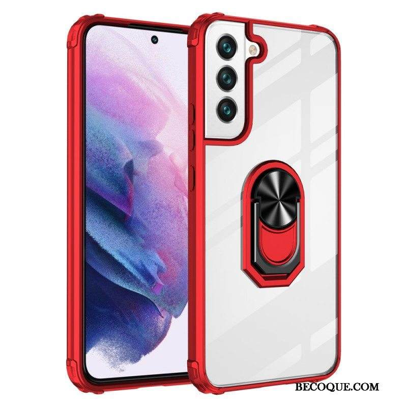 Kuori Samsung Galaxy S22 5G Läpinäkyvä Rengastuella