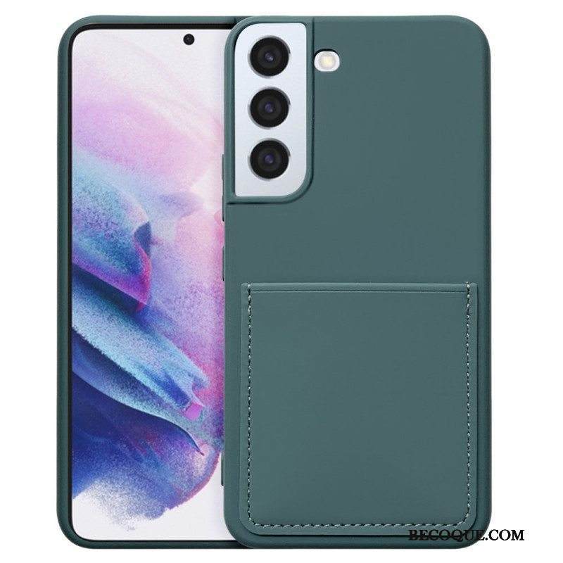 Kuori Samsung Galaxy S22 5G Nestemäinen Silikonikorttikotelo