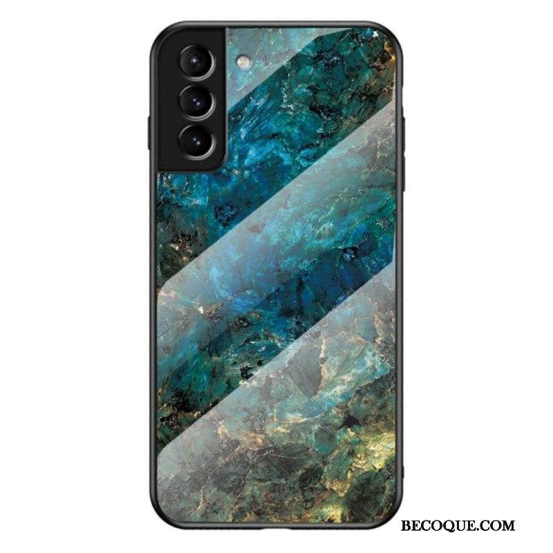 Kuori Samsung Galaxy S22 Plus 5G Marmorivärit Karkaistu Lasi