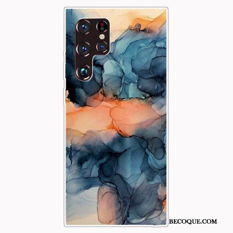 Kuori Samsung Galaxy S22 Plus 5G Värillinen Marmori