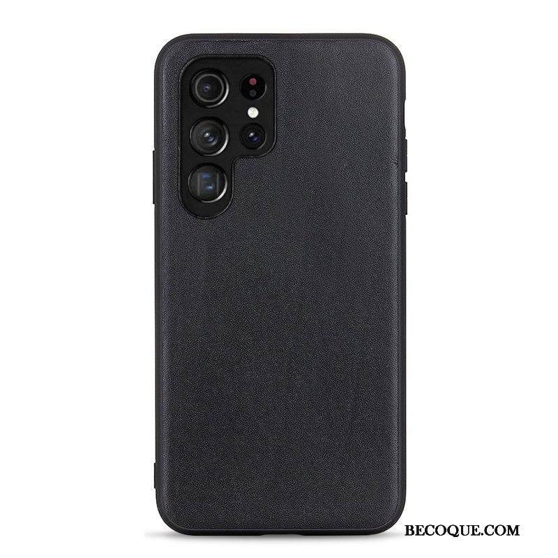 Kuori Samsung Galaxy S22 Ultra 5G Aitoa Nahkaa