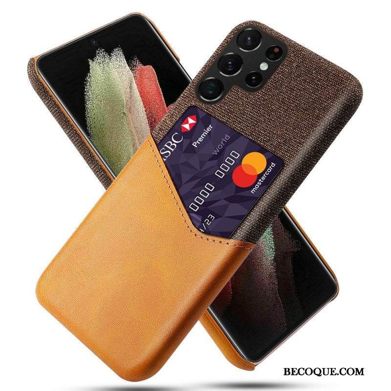 Kuori Samsung Galaxy S22 Ultra 5G Ksq-korttikotelo