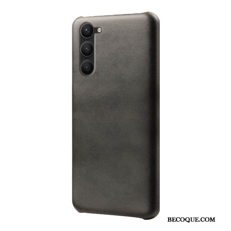 Kuori Samsung Galaxy S23 5G Nahkaefekti