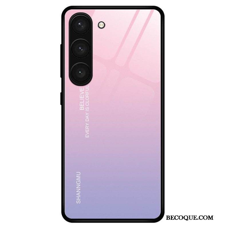 Kuori Samsung Galaxy S23 Plus 5G Gradientti Karkaistu Lasi