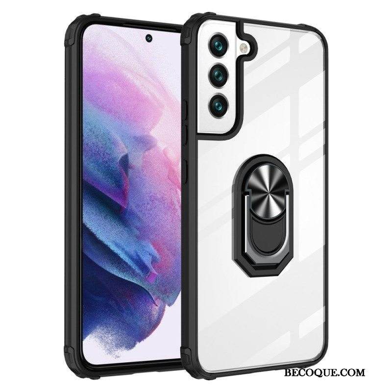 Kuori Samsung Galaxy S23 Plus 5G Läpinäkyvä Rengastuella