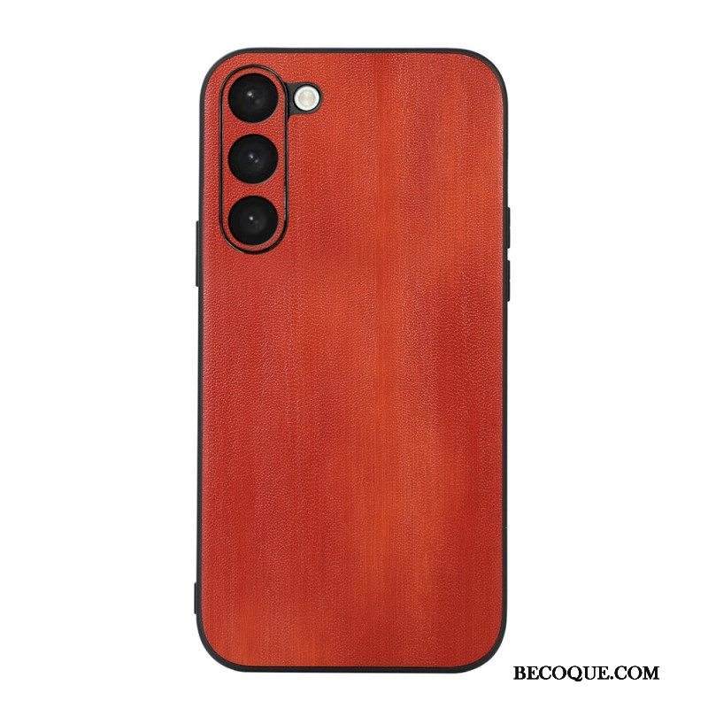 Kuori Samsung Galaxy S23 Plus 5G Teksturoitu Keinonahka