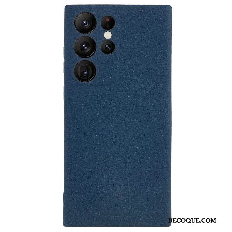 Kuori Samsung Galaxy S23 Ultra 5G Joustava Silikoni Matta