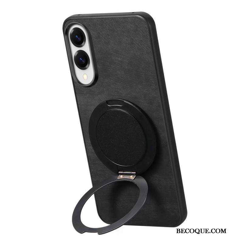 Kuori Samsung Galaxy S25 5g Edge Mokkanahkakuvio Kääntyvällä Jalustalla