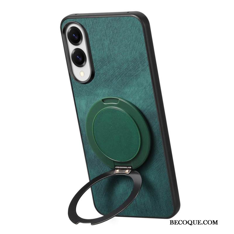 Kuori Samsung Galaxy S25 5g Edge Mokkanahkakuvio Kääntyvällä Jalustalla