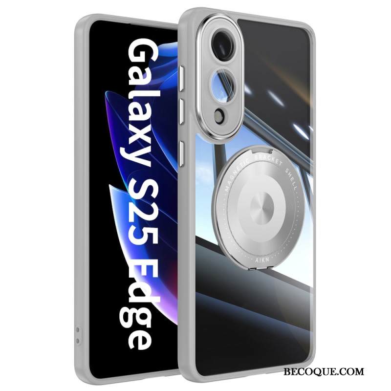 Kuori Samsung Galaxy S25 5g Edge Pyörivä Kiinnitys Ja Linssinsuojus