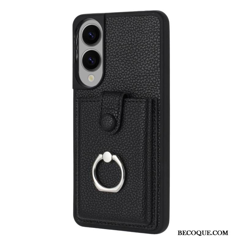 Kuori Samsung Galaxy S25 5g Edge Sormuskotelo Ja Korttikotelo