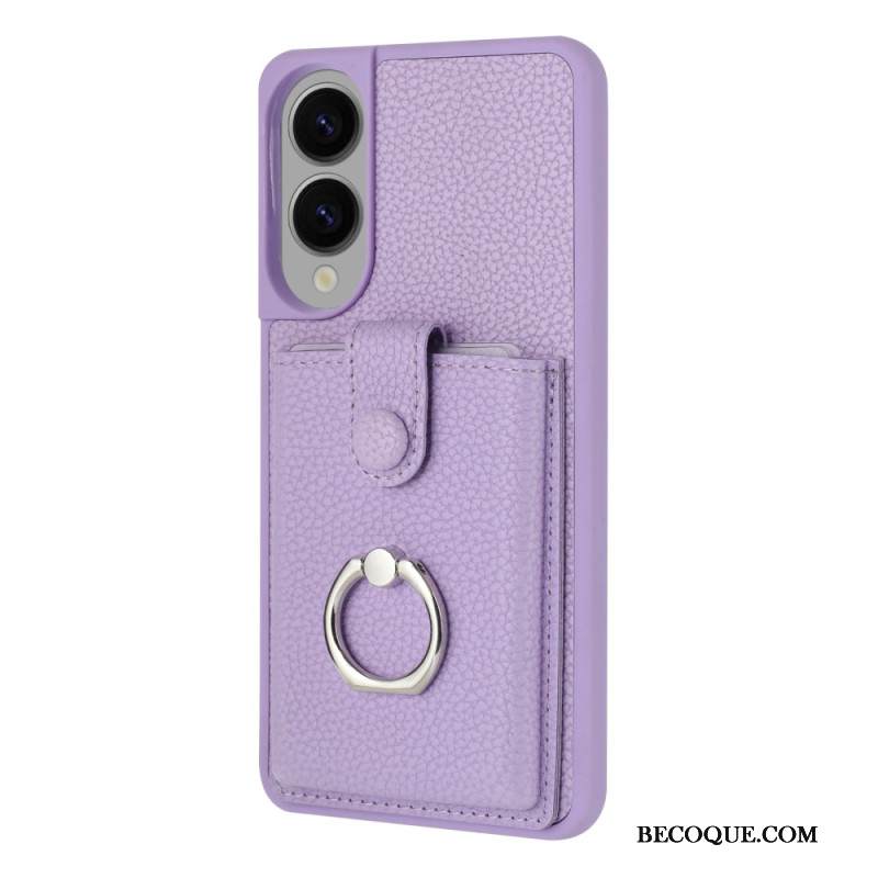 Kuori Samsung Galaxy S25 5g Edge Sormuskotelo Ja Korttikotelo