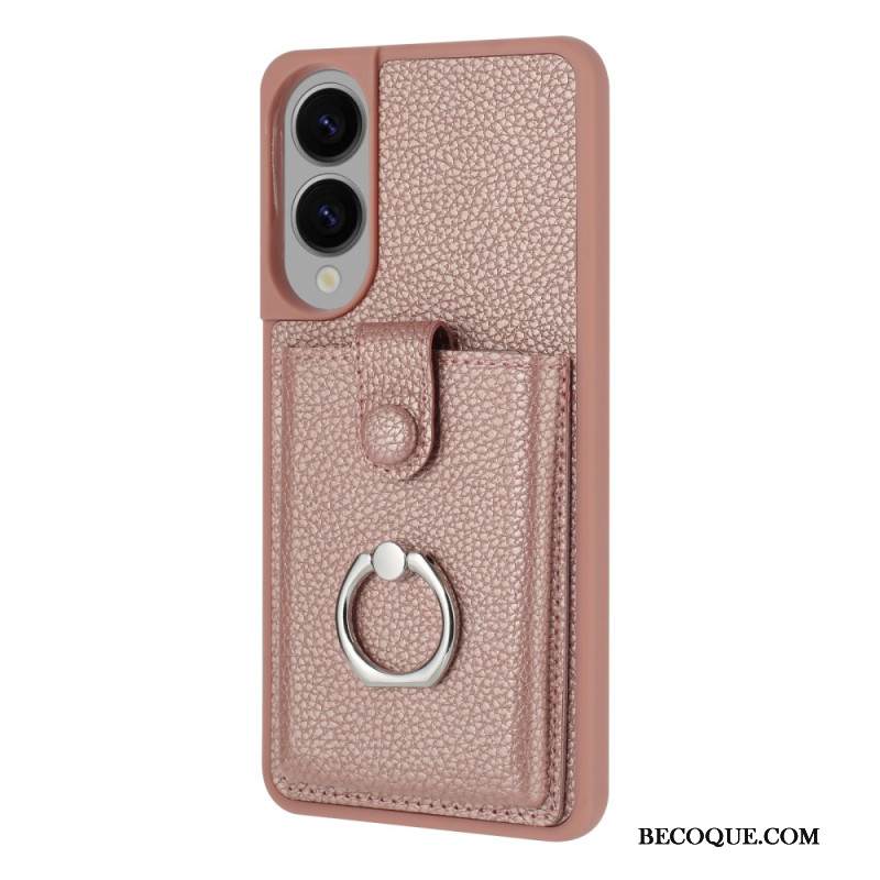 Kuori Samsung Galaxy S25 5g Edge Sormuskotelo Ja Korttikotelo