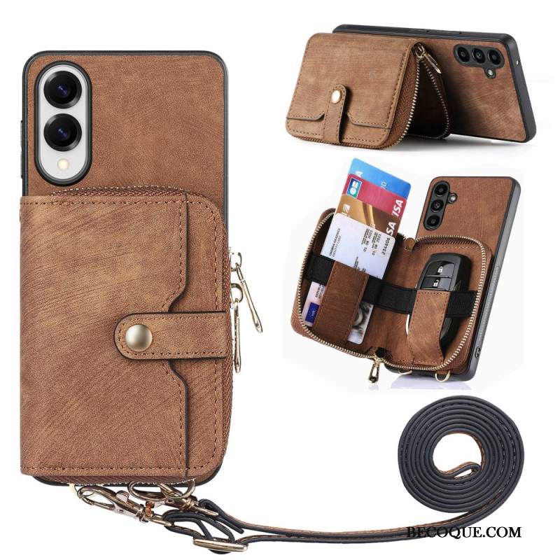 Kuori Samsung Galaxy S25 5g Edge Tyylikäs Nomadi Olkahihnalla