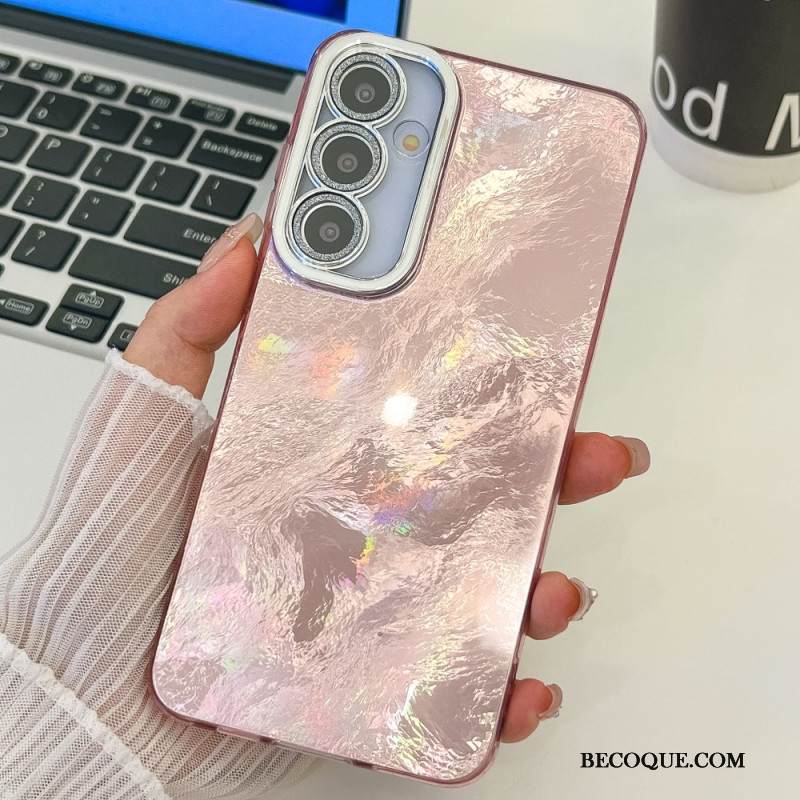 Kuori Samsung Galaxy S25 5g Helmiäishohtoinen Suojakalvolla