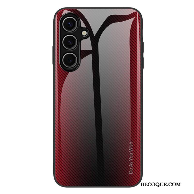 Kuori Samsung Galaxy S25 5g Karkaistua Lasia Hiilikuitua