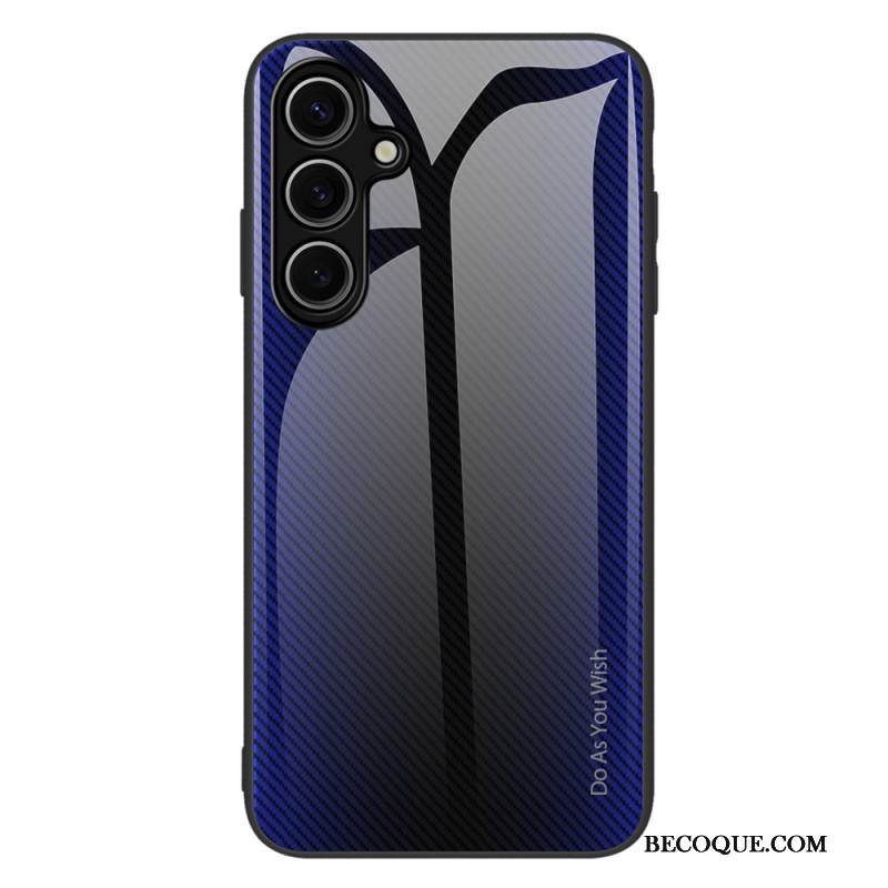 Kuori Samsung Galaxy S25 5g Karkaistua Lasia Hiilikuitua