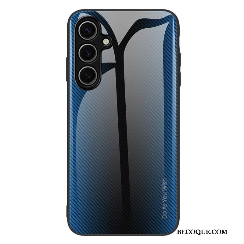 Kuori Samsung Galaxy S25 5g Karkaistua Lasia Hiilikuitua