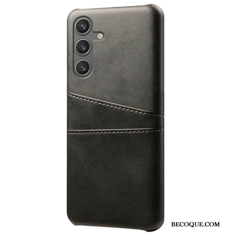 Kuori Samsung Galaxy S25 5g Nahkakuvioinen Korttikotelo