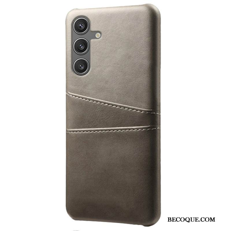 Kuori Samsung Galaxy S25 5g Nahkakuvioinen Korttikotelo