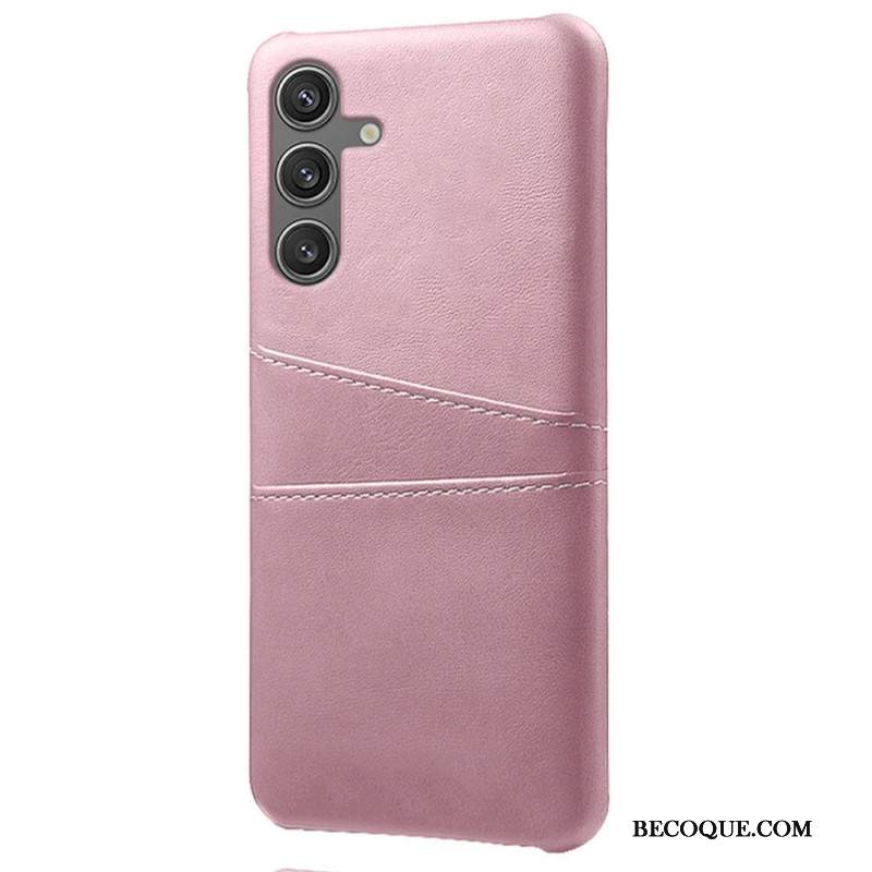 Kuori Samsung Galaxy S25 5g Nahkakuvioinen Korttikotelo