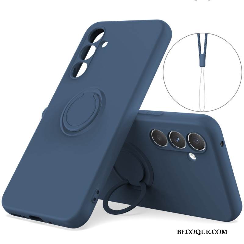 Kuori Samsung Galaxy S25 5g Nestesilikonimainen Sormuksenpidike