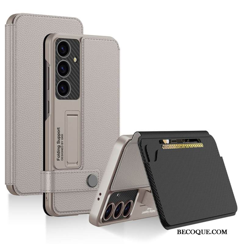 Kuori Samsung Galaxy S25 5g Premium-korttikotelo Ja Teline