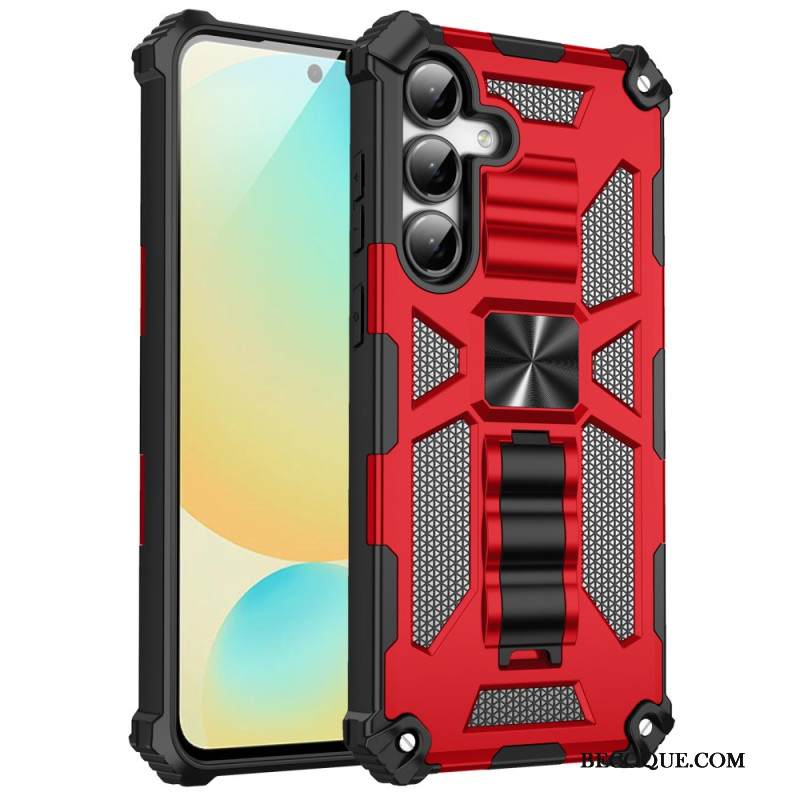 Kuori Samsung Galaxy S25 Fe Iskunkestävä Suoja Sisäänrakennetulla Jalustalla