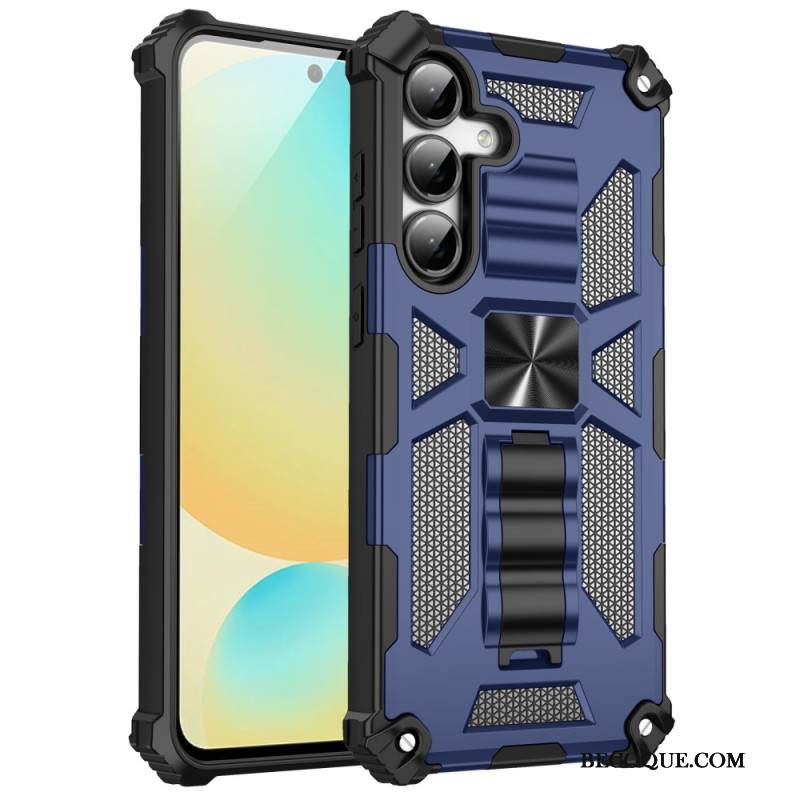 Kuori Samsung Galaxy S25 Fe Iskunkestävä Suoja Sisäänrakennetulla Jalustalla