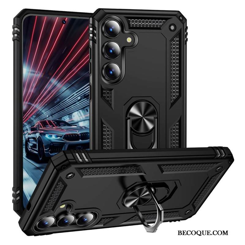 Kuori Samsung Galaxy S25 Fe Kestävä Kääntyvä Rengaspidike