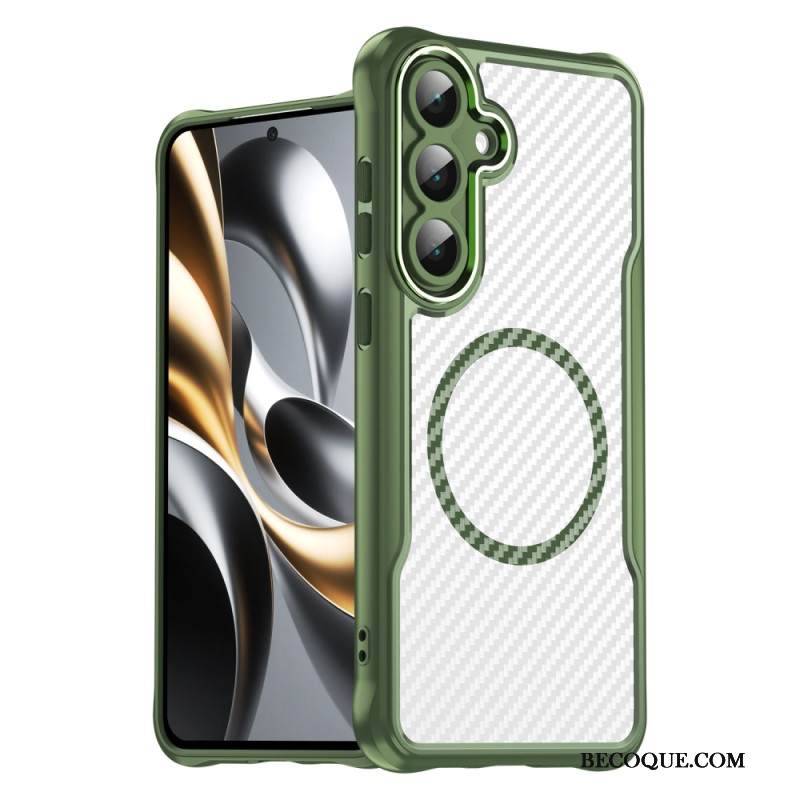 Kuori Samsung Galaxy S25 Fe Magsafe-yhteensopiva Hiilikuitukuviointi