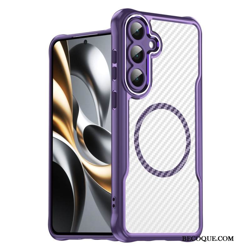 Kuori Samsung Galaxy S25 Fe Magsafe-yhteensopiva Hiilikuitukuviointi