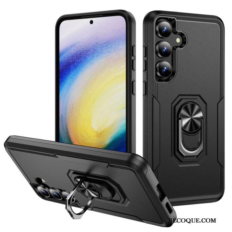 Kuori Samsung Galaxy S25 Fe Metalliefektinen Sormuspidike Suojakuori