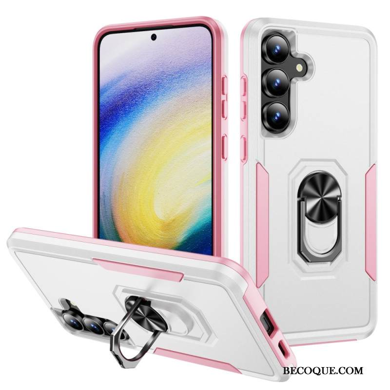 Kuori Samsung Galaxy S25 Fe Metalliefektinen Sormuspidike Suojakuori