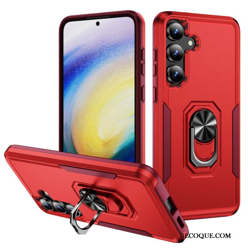 Kuori Samsung Galaxy S25 Fe Metalliefektinen Sormuspidike Suojakuori