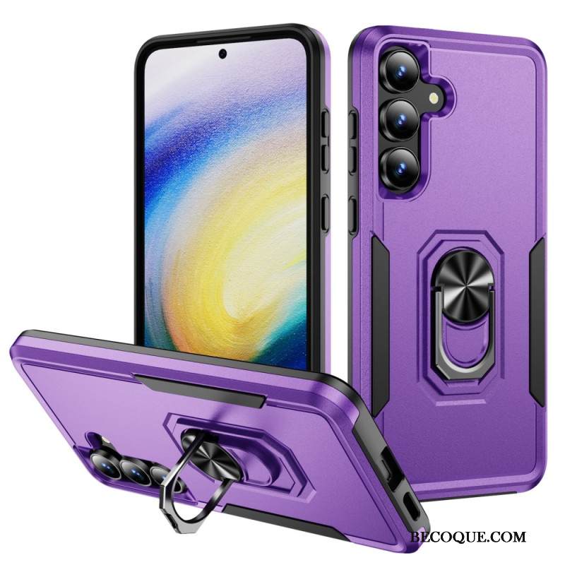 Kuori Samsung Galaxy S25 Fe Metalliefektinen Sormuspidike Suojakuori