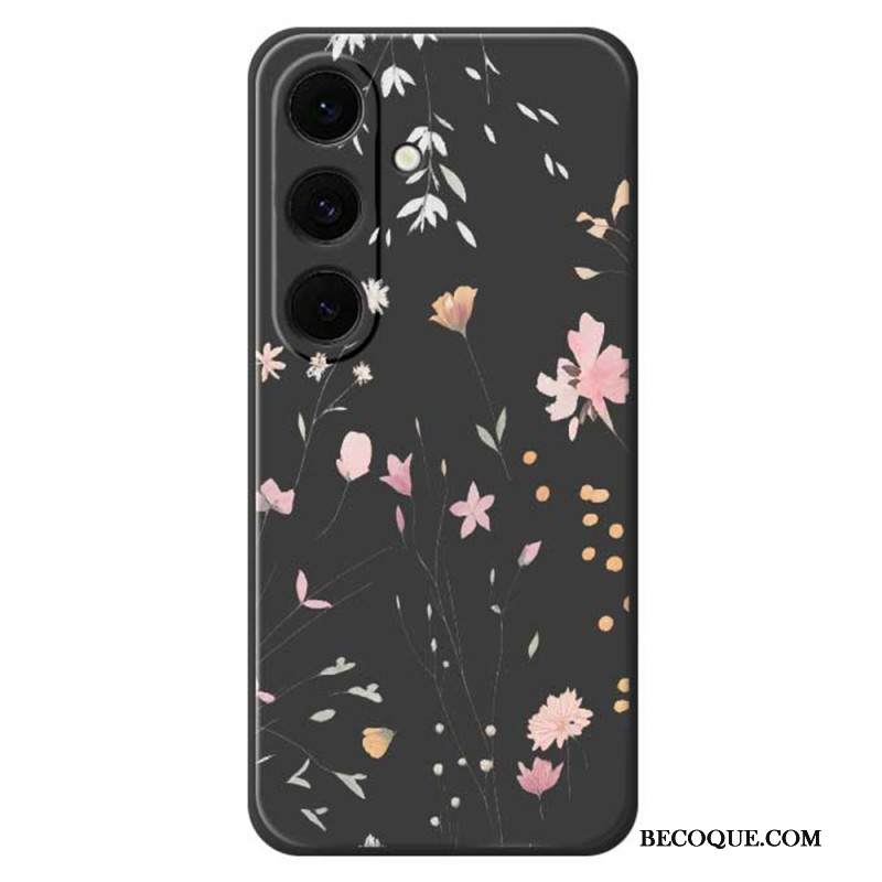 Kuori Samsung Galaxy S25 Fe Värikkäät Silikonikukat