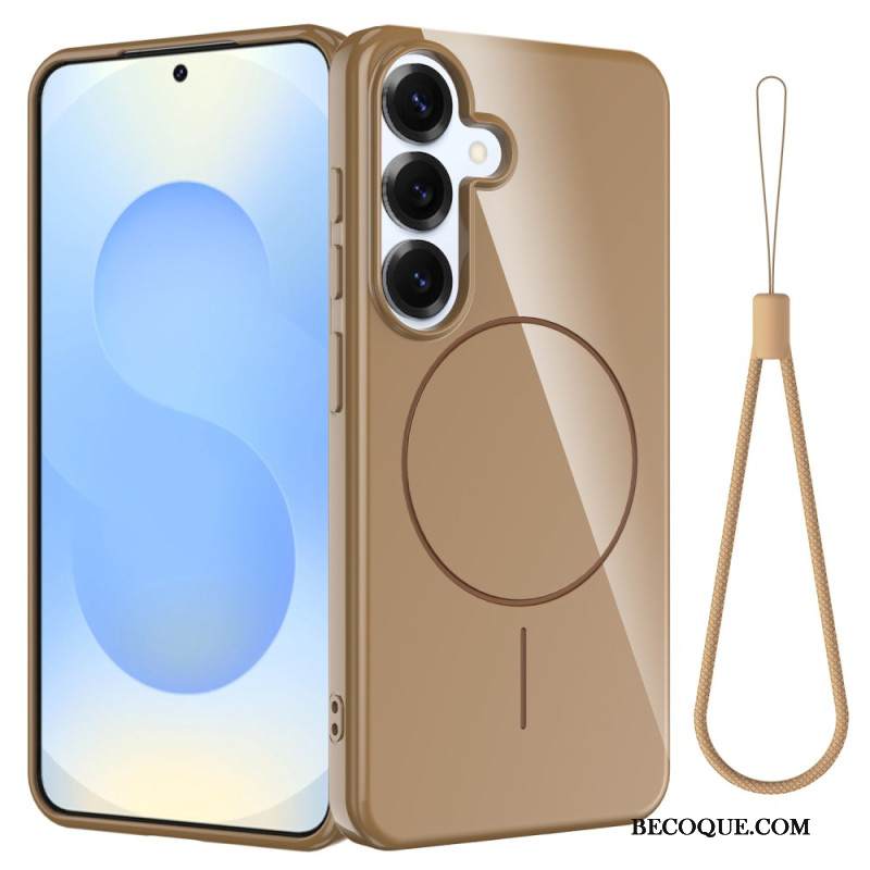 Kuori Samsung Galaxy S25 Fe Yhteensopiva Magsafen Kanssa Rannehihnalla