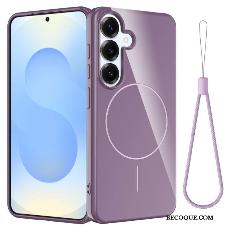 Kuori Samsung Galaxy S25 Fe Yhteensopiva Magsafen Kanssa Rannehihnalla