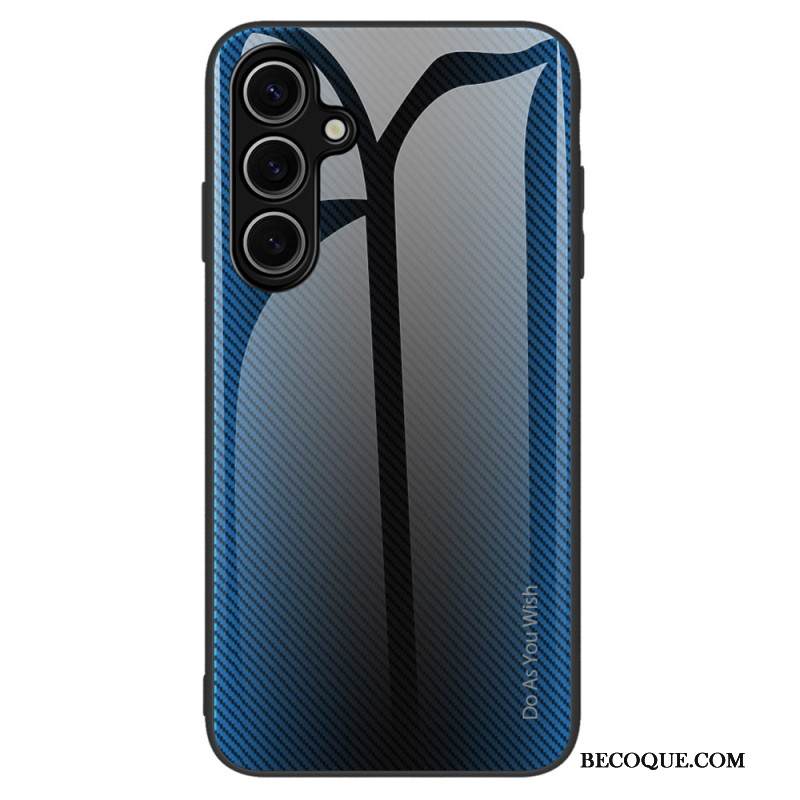 Kuori Samsung Galaxy S25 Plus 5g Karkaistua Lasia Hiilikuidulla