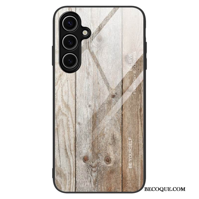 Kuori Samsung Galaxy S25 Plus 5g Karkaistua Lasia Puulla