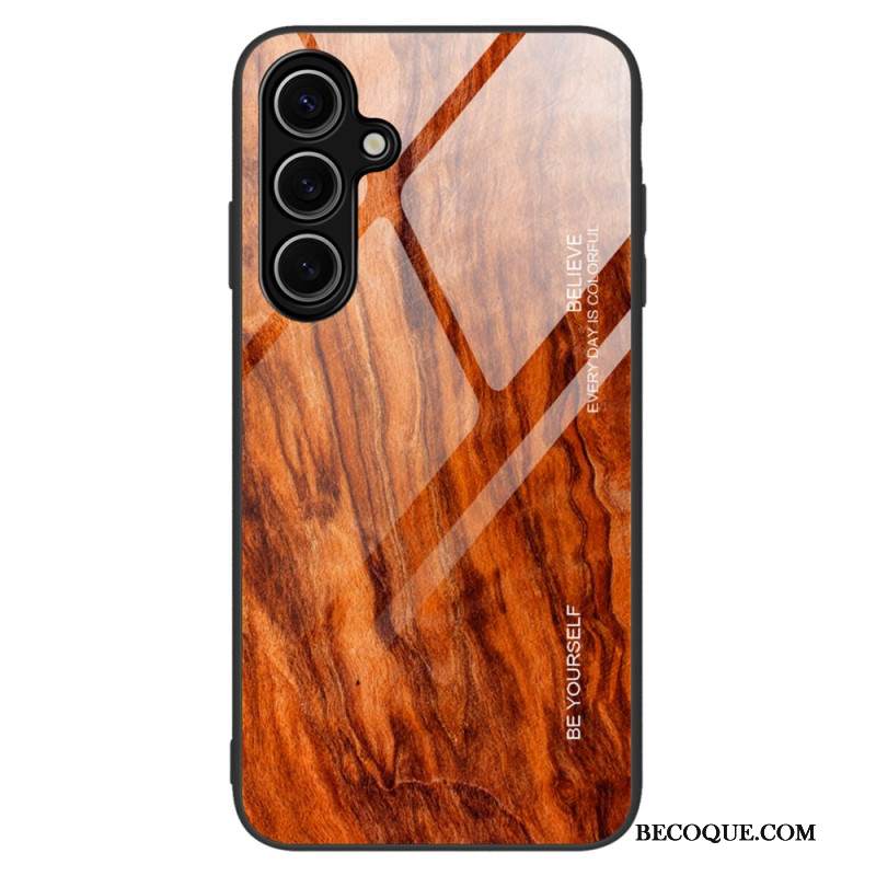 Kuori Samsung Galaxy S25 Plus 5g Karkaistua Lasia Puulla