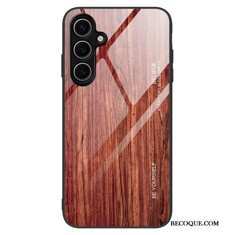 Kuori Samsung Galaxy S25 Plus 5g Karkaistua Lasia Puulla