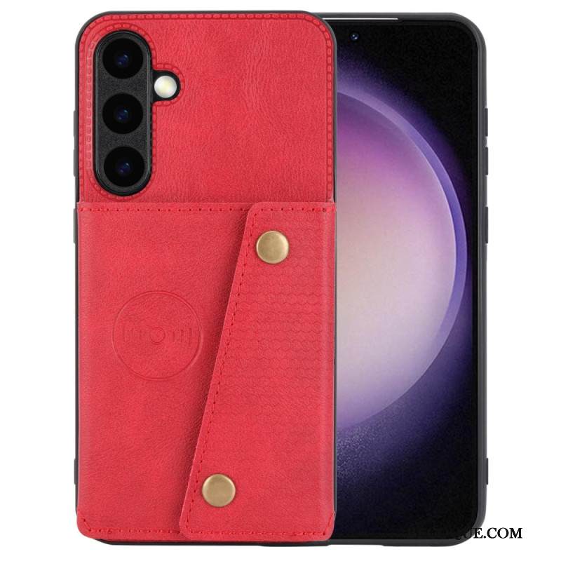 Kuori Samsung Galaxy S25 Plus 5g Keinonahkainen Korttikotelo Suojakuori