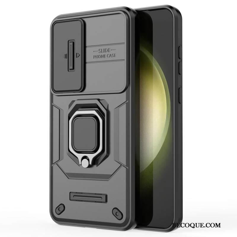 Kuori Samsung Galaxy S25 Plus 5g Kestävä Rengas Linssinsuojalla Suojakuori