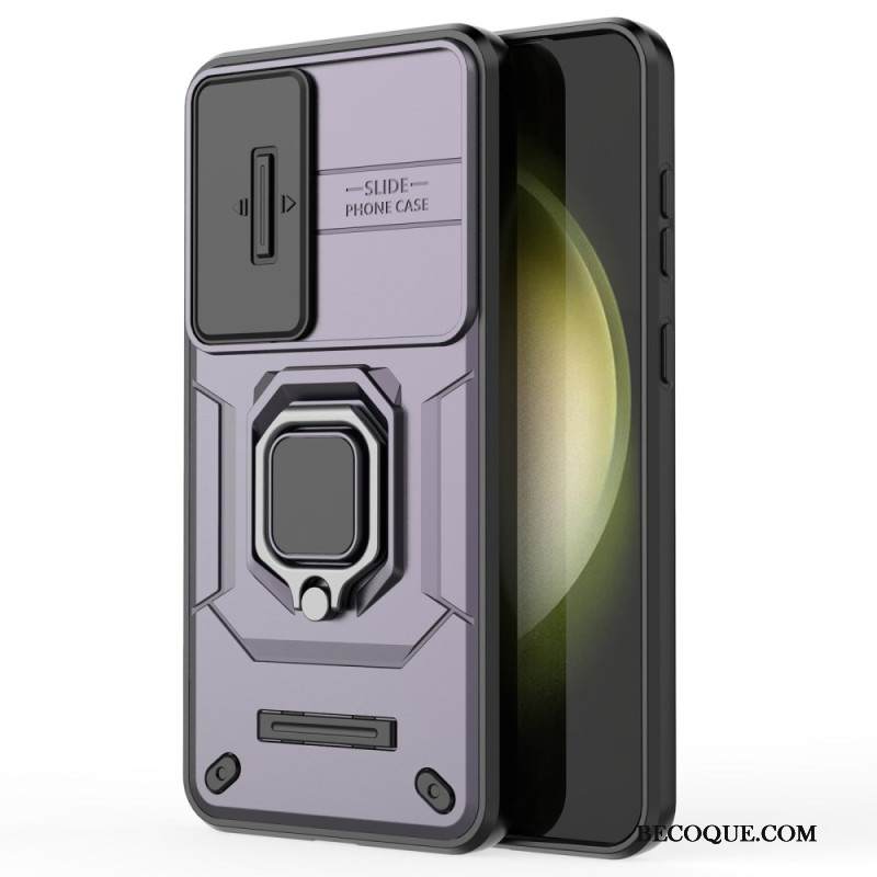 Kuori Samsung Galaxy S25 Plus 5g Kestävä Rengas Linssinsuojalla Suojakuori