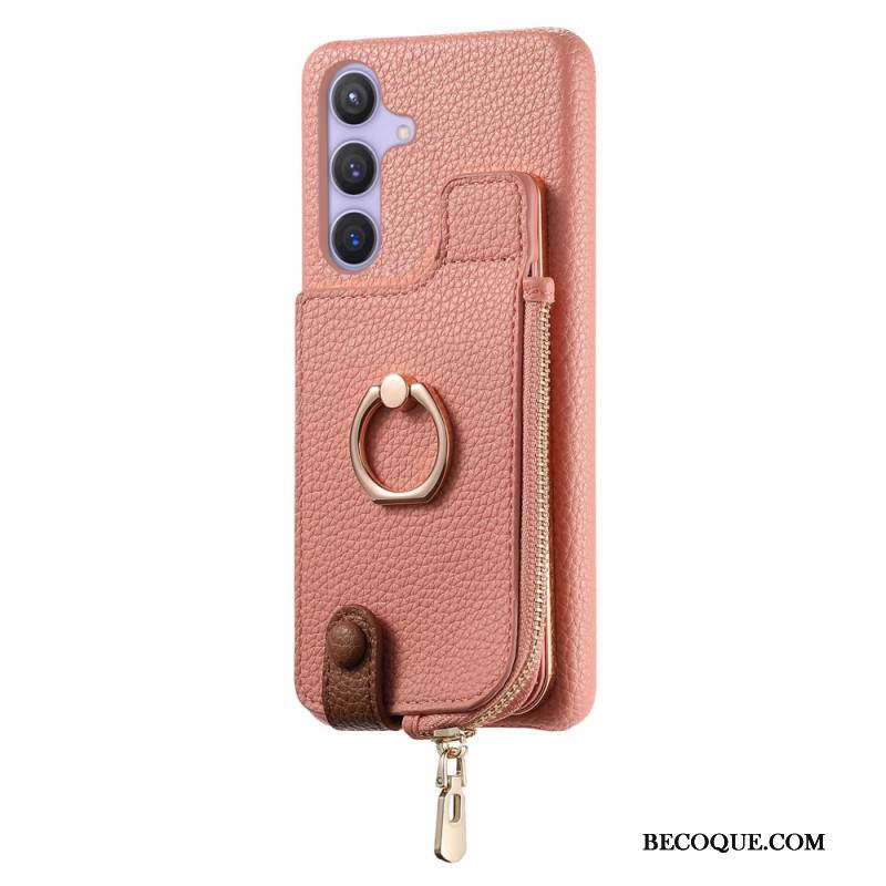 Kuori Samsung Galaxy S25 Plus 5g Lompakko Magneettisella Jalustalla Suojakuori