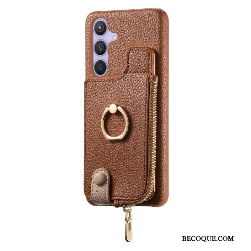 Kuori Samsung Galaxy S25 Plus 5g Lompakko Magneettisella Jalustalla Suojakuori